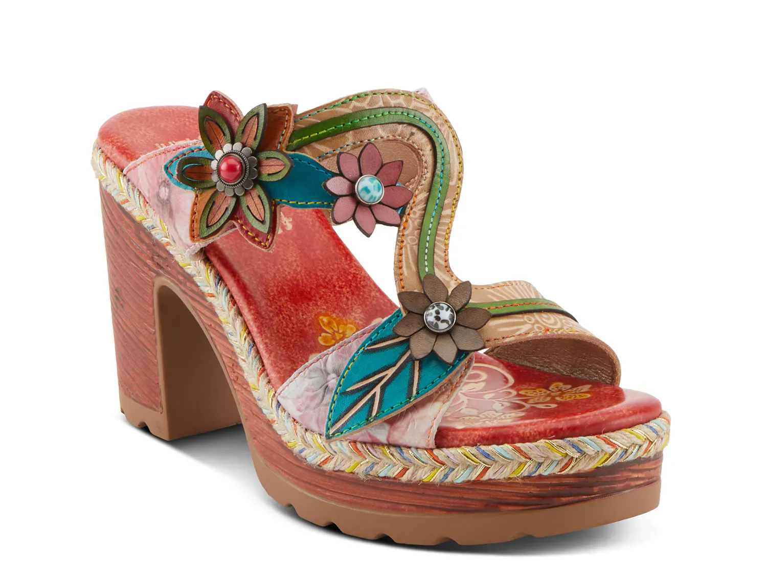 

Сандалии Dreamt Platform Sandal L'Artiste By Spring Step, красный