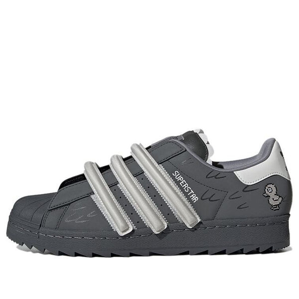 

Кроссовки плавящаяся грусть x суперзвезда 80-х tr Adidas, серый