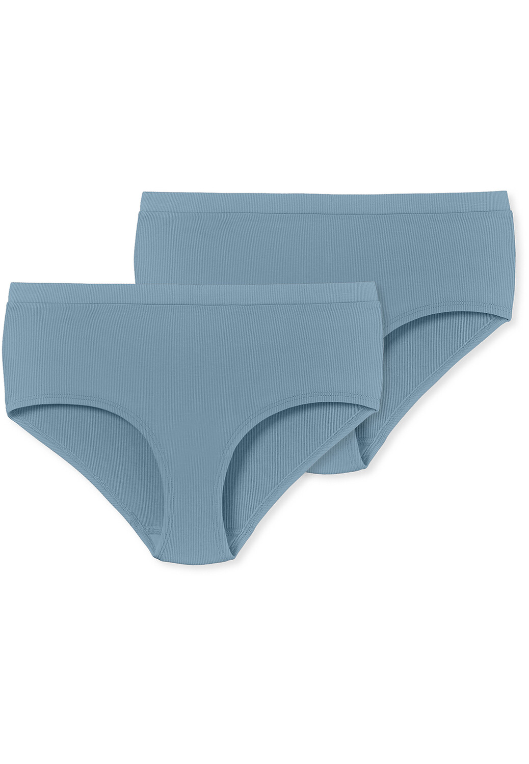 

Трусы Schiesser Panty Feinripp Pure Rib, серо голубой