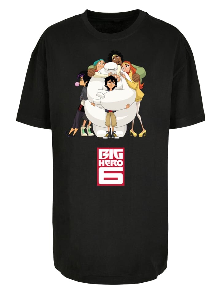

Футболка F4NT4STIC Oversized Boyfriend Tee Disney Big Hero 6 Baymax Hug, черный