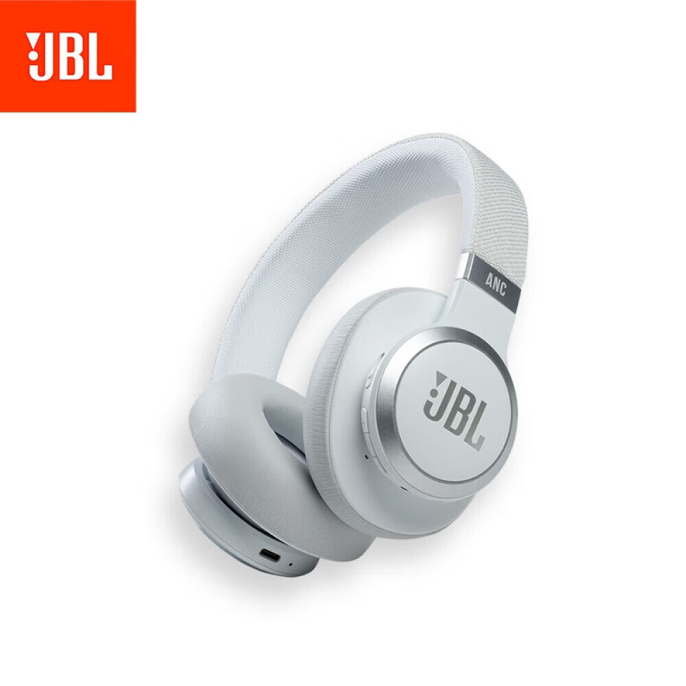 

Bluetooth-гарнитура JBL LIVE660NC с шумоподавлением, белый