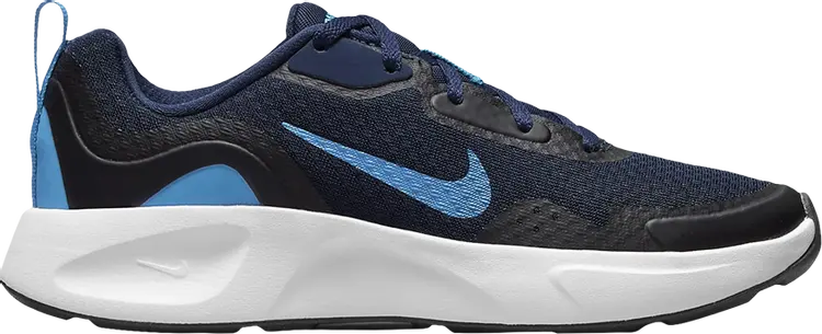 

Кроссовки Nike Wearallday GS 'Midnight Navy Imperial Blue', синий