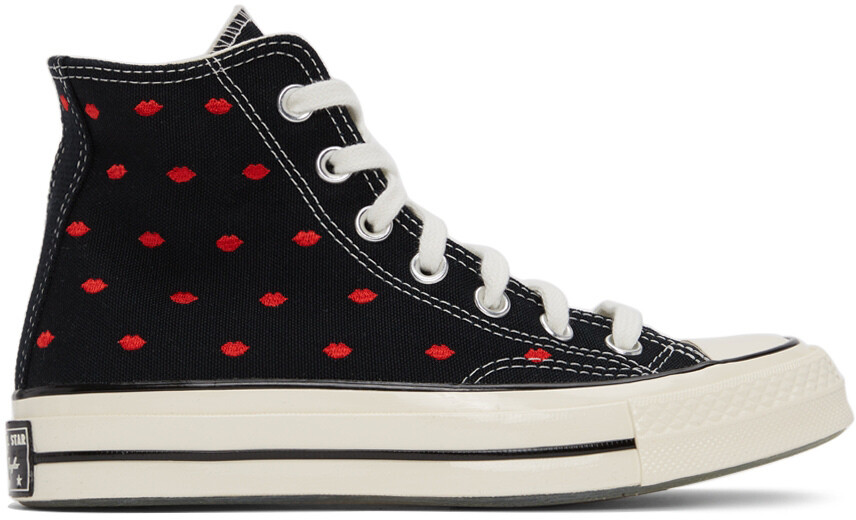 

Черные высокие кроссовки Chuck 70 Converse