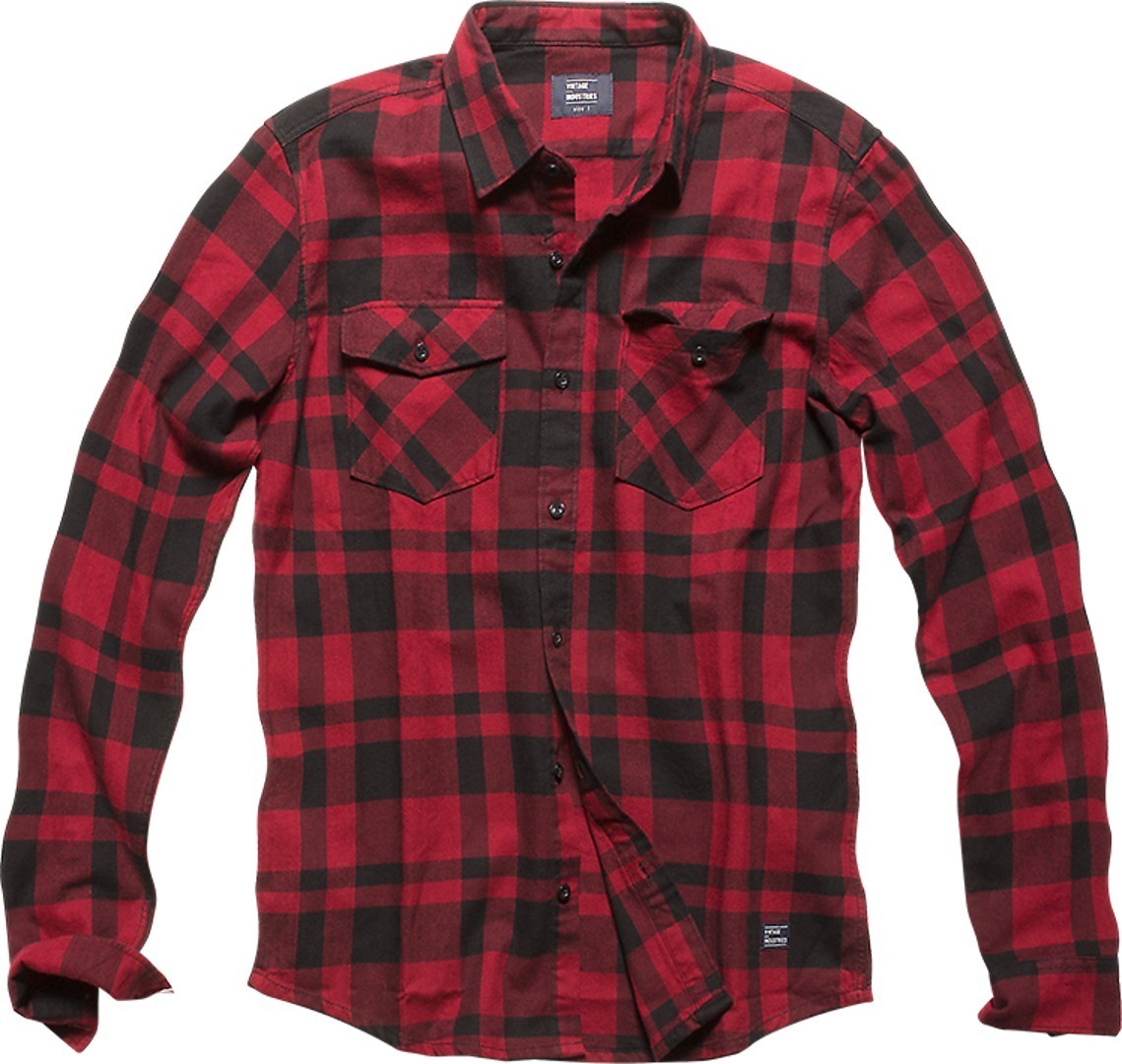 Рубашка Austin Vintage, цвет Red check