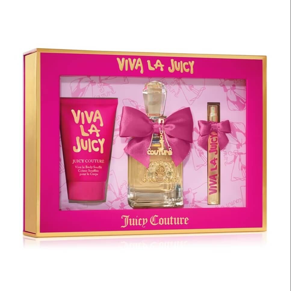 

Подарочный набор Juicy Couture Eau de parfum Viva La Juicy, 3 предмета