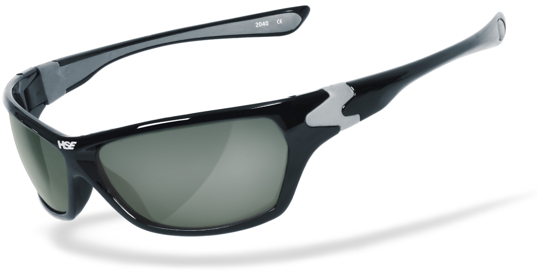 солнцезащитные очки 100% белый мультиколор Очки HSE SportEyes Highsider Polarizing солнцезащитные, черный/белый