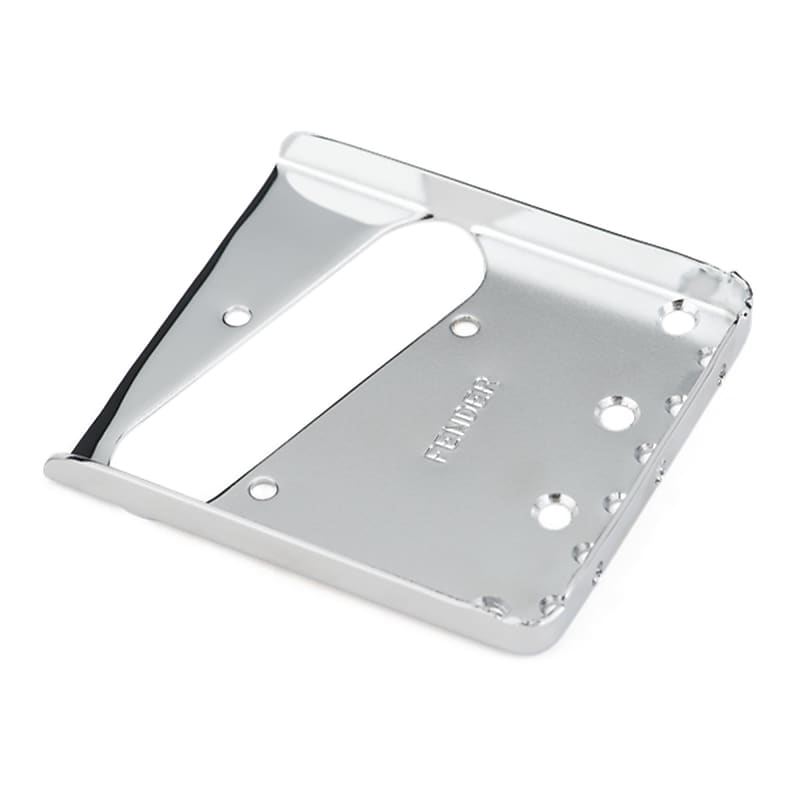 Пластина для бриджа Fender American Vintage Tele Thinline Fender American Tele Thinline Bridge Plate - фото