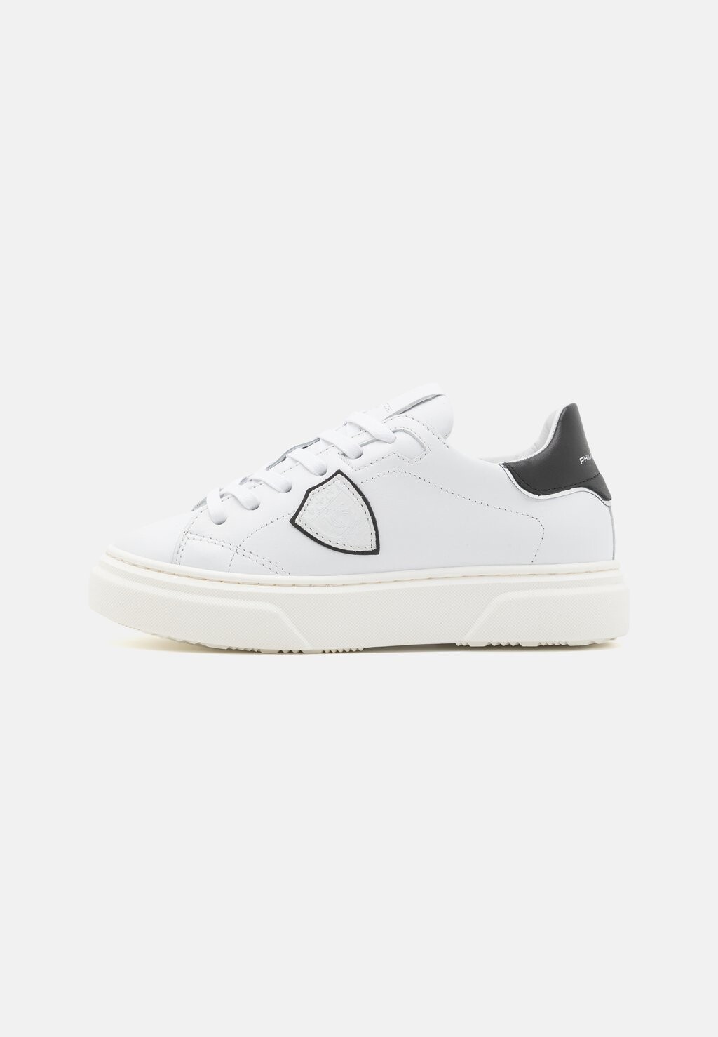 

Кроссовки низкие UNISEX Philippe Model, цвет white/black/silver