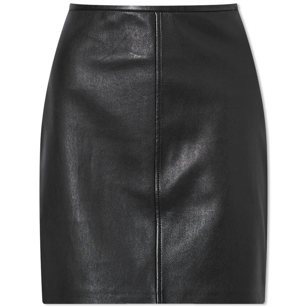 

Юбка Alexander Wang Bodycon Leather Mini Skirt
