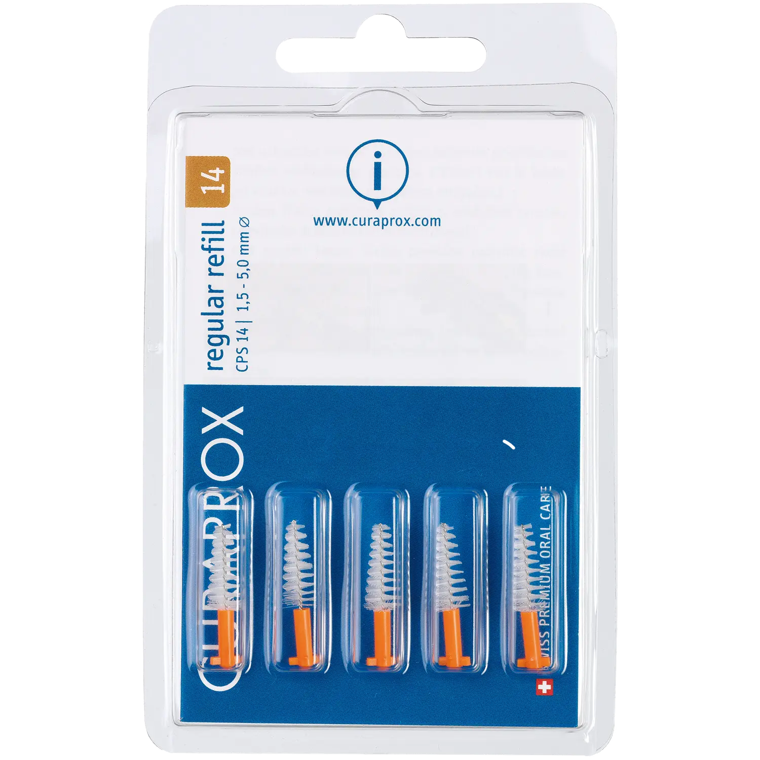 

Curaprox CPS 14 межзубный очиститель, 5 шт/1 упаковка