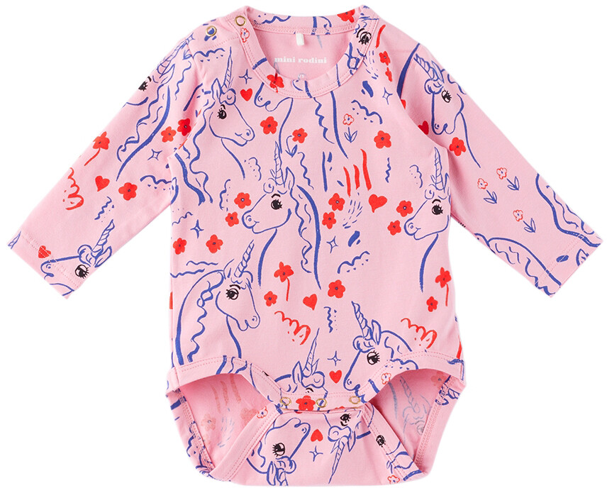 

Боди Baby Pink Scottish Unicorns Mini Rodini