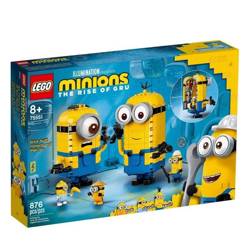 Конструктор Фигурки миньонов и их дом 75551 LEGO Minions - фото