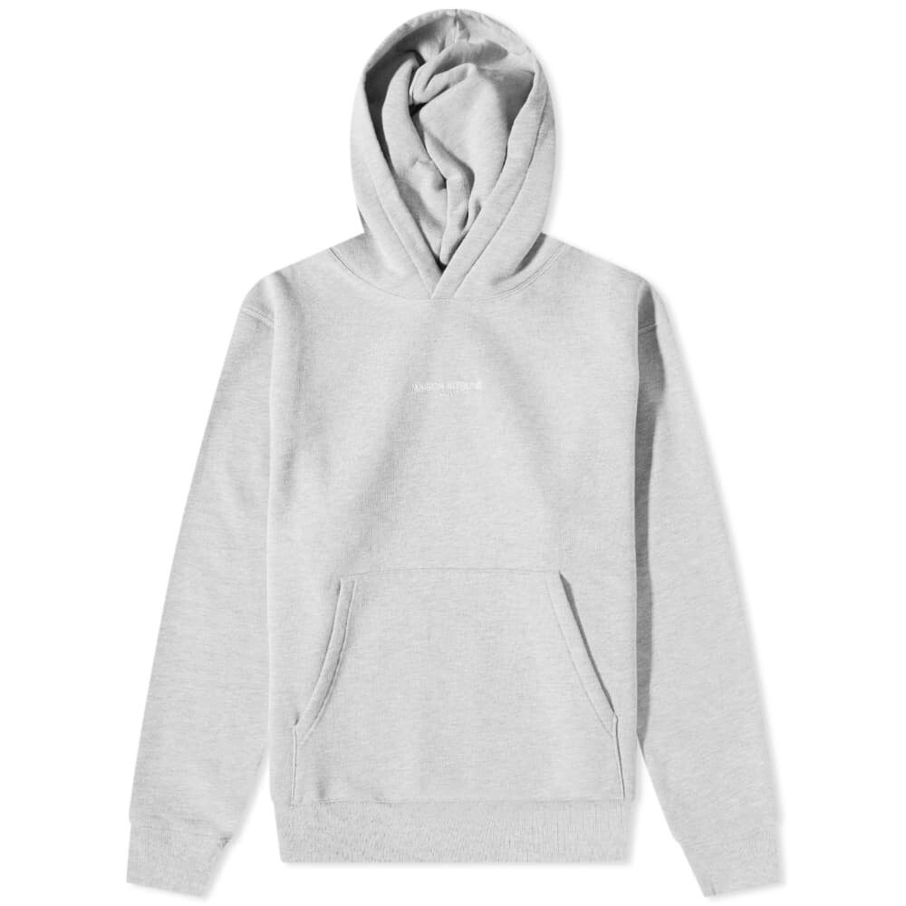 

Толстовка Maison Kitsune Maison Kitsune Embroidered Cordless Hoodie, Серый