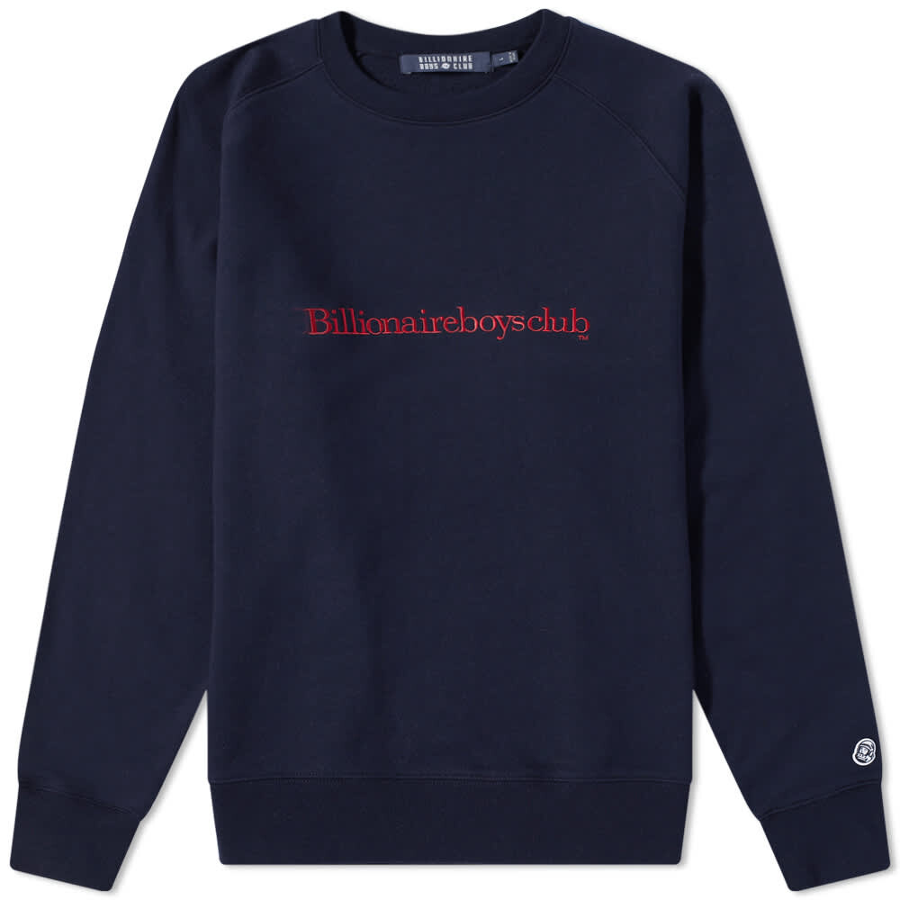 

Толстовка Billionaire Boys Club Serif Logo Crew Sweat, Черный