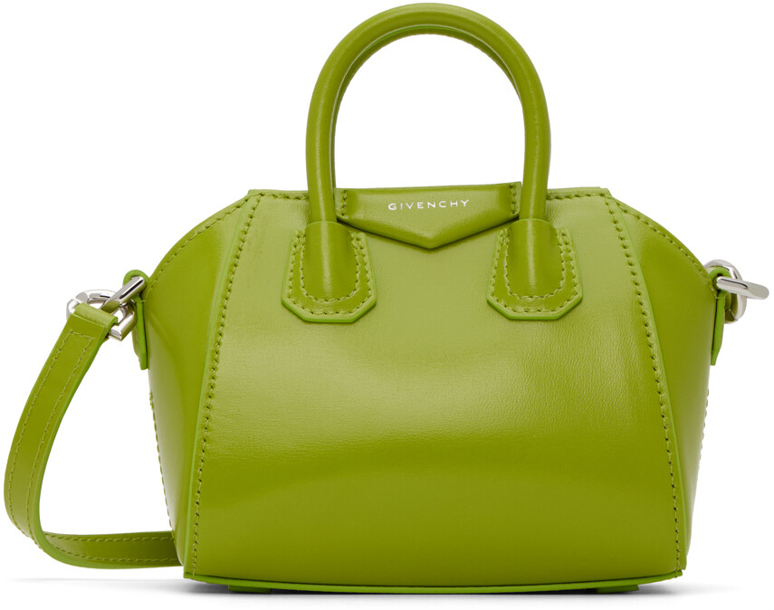 

Зеленая сумка Micro Antigona Givenchy