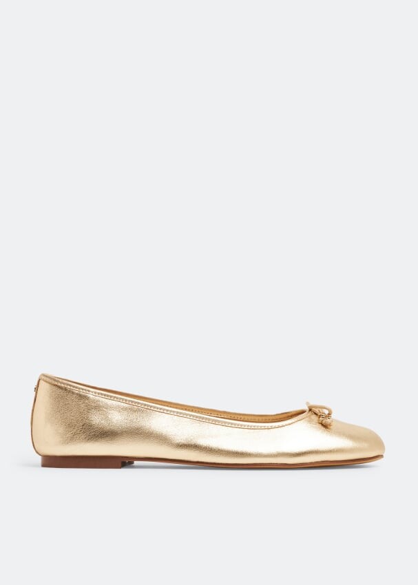 

Балетки SAM EDELMAN Felicia luxe ballerinas, золотой