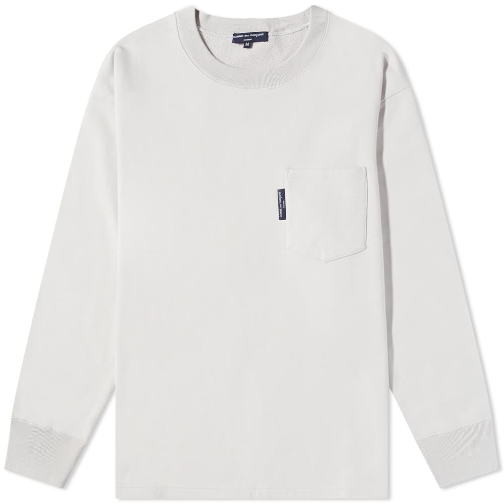 

Толстовка Comme des Garçons Homme Pocket Logo Crew Sweat