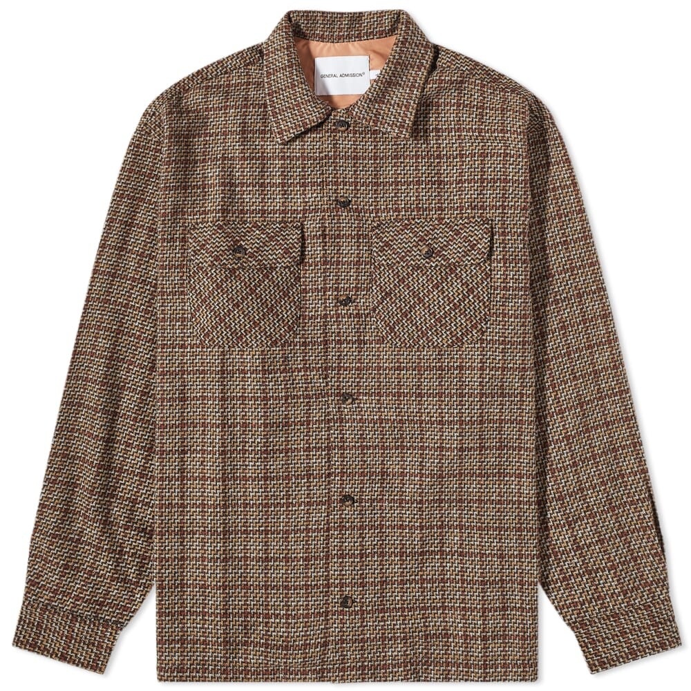 

Рубашка General Admission Jacquard Wool Shirt