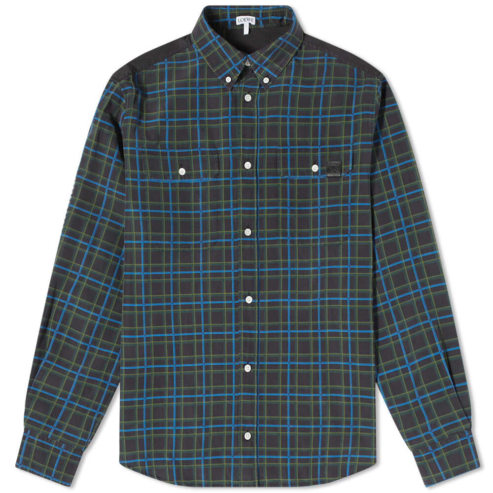 

Рубашка Loewe Chest Pocket Check Shirt
