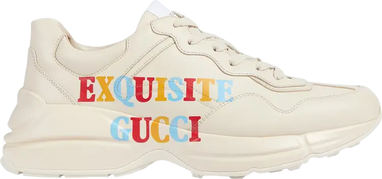 

Кроссовки Gucci Rhyton Exquisite Gucci - Ivory, кремовый