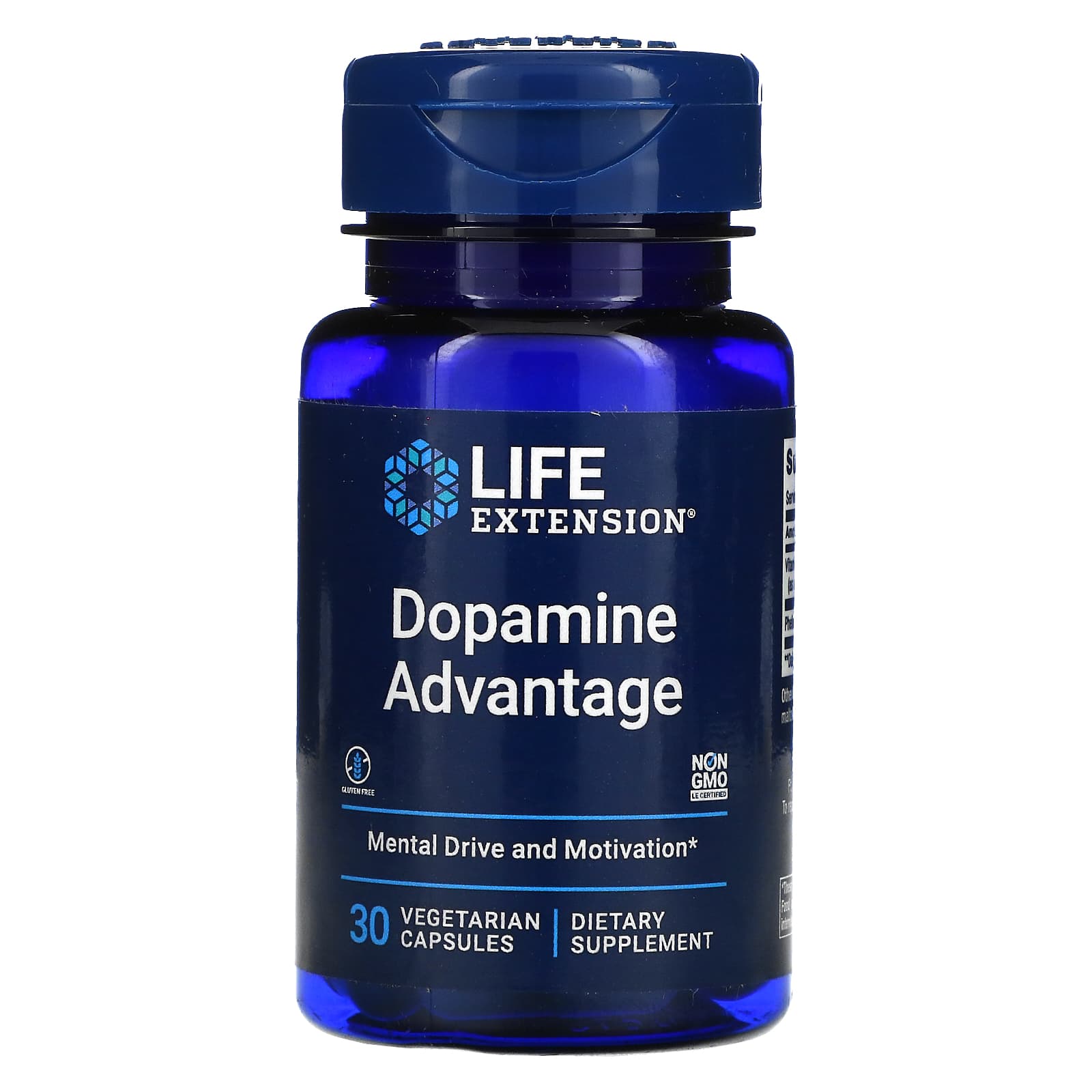 Пищевая Добавка Life Extension Dopamine Advantage, 30 вегетарианских капсул пищевая добавка life extension arthromax elite 30 вегетарианских таблеток