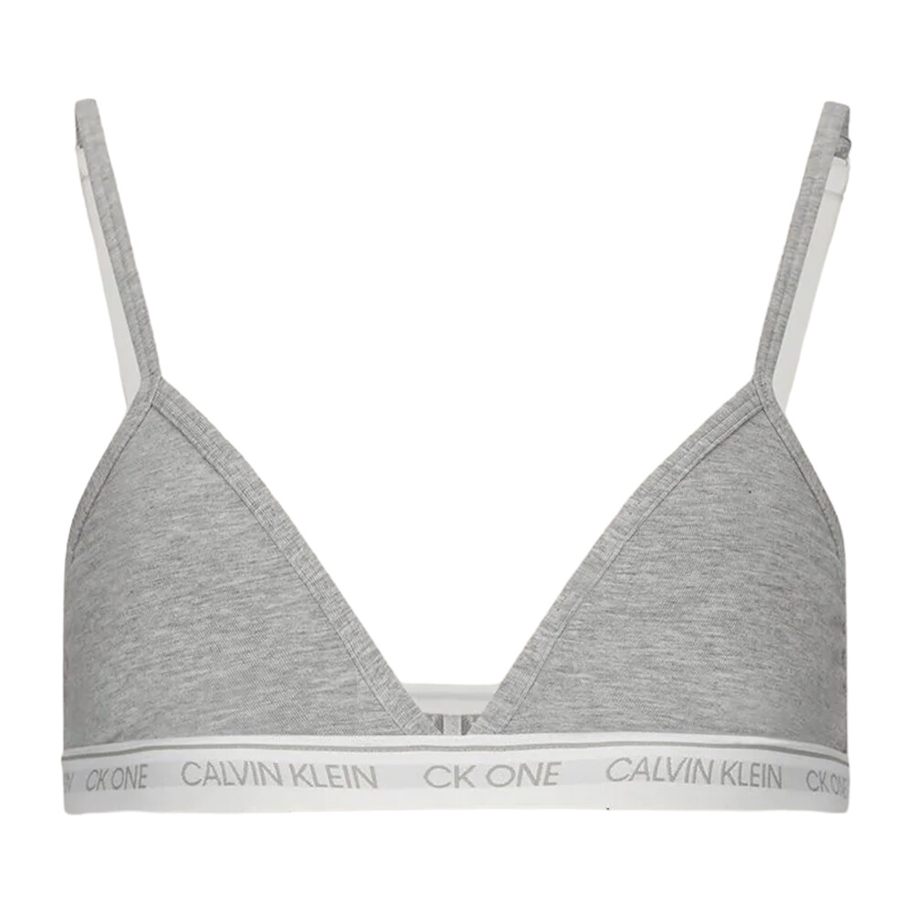 

Бюстгальтер Calvin Klein Triangle, серый