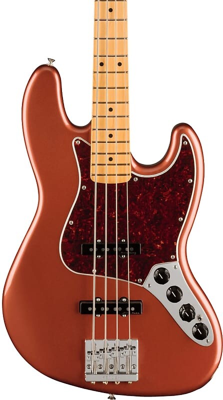 

Fender Player Plus Jazz Bass MP Aged Candy Apple Red с сумкой