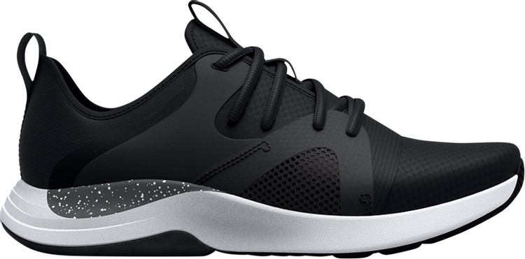 

Кроссовки Under Armour Wmns Charged Breathe Lace TR Black Speckled, черный