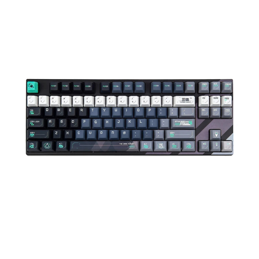 

Механическая игровая проводная клавиатура Varmilo The Three-Body Problem 87, EC V2 Daisy, черный, английская раскладка