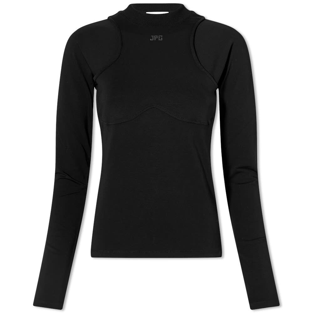

Топ Jean Paul Gaultier Long Sleeve Raglan Logo Top