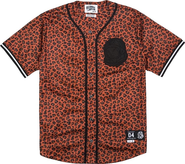 Футболка Billionaire Boys Club JR Jersey 'Cheetah/Cinnamon', коричневый - фото