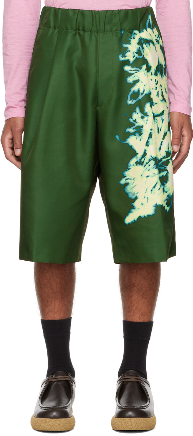 

Зеленые шорты Parnell Dries Van Noten