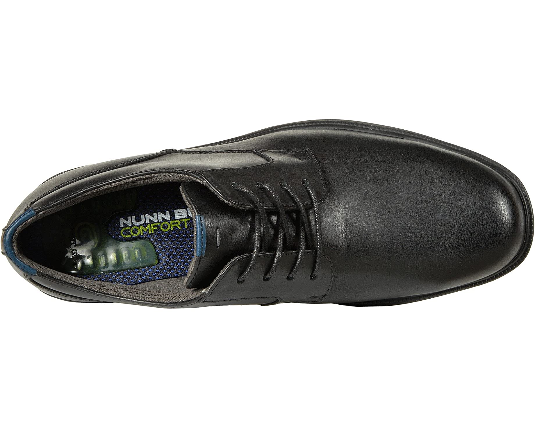 цена Оксфорды Marvin Street Plain Toe Oxford with KORE Slip Resistant Walking Comfort Technology Nunn Bush, черный