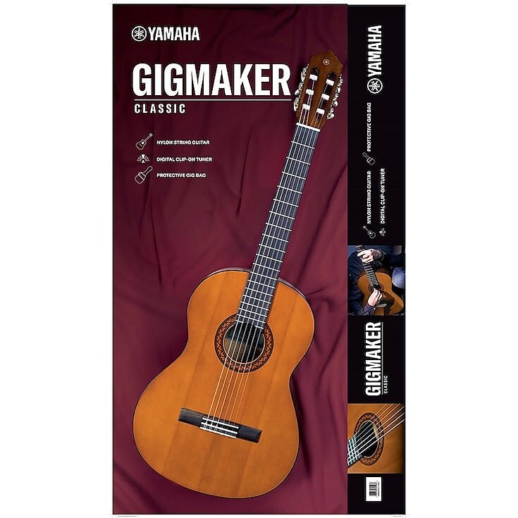 

Комплект для гитары Yamaha Gigmaker Classic с нейлоновыми струнами C40PKG