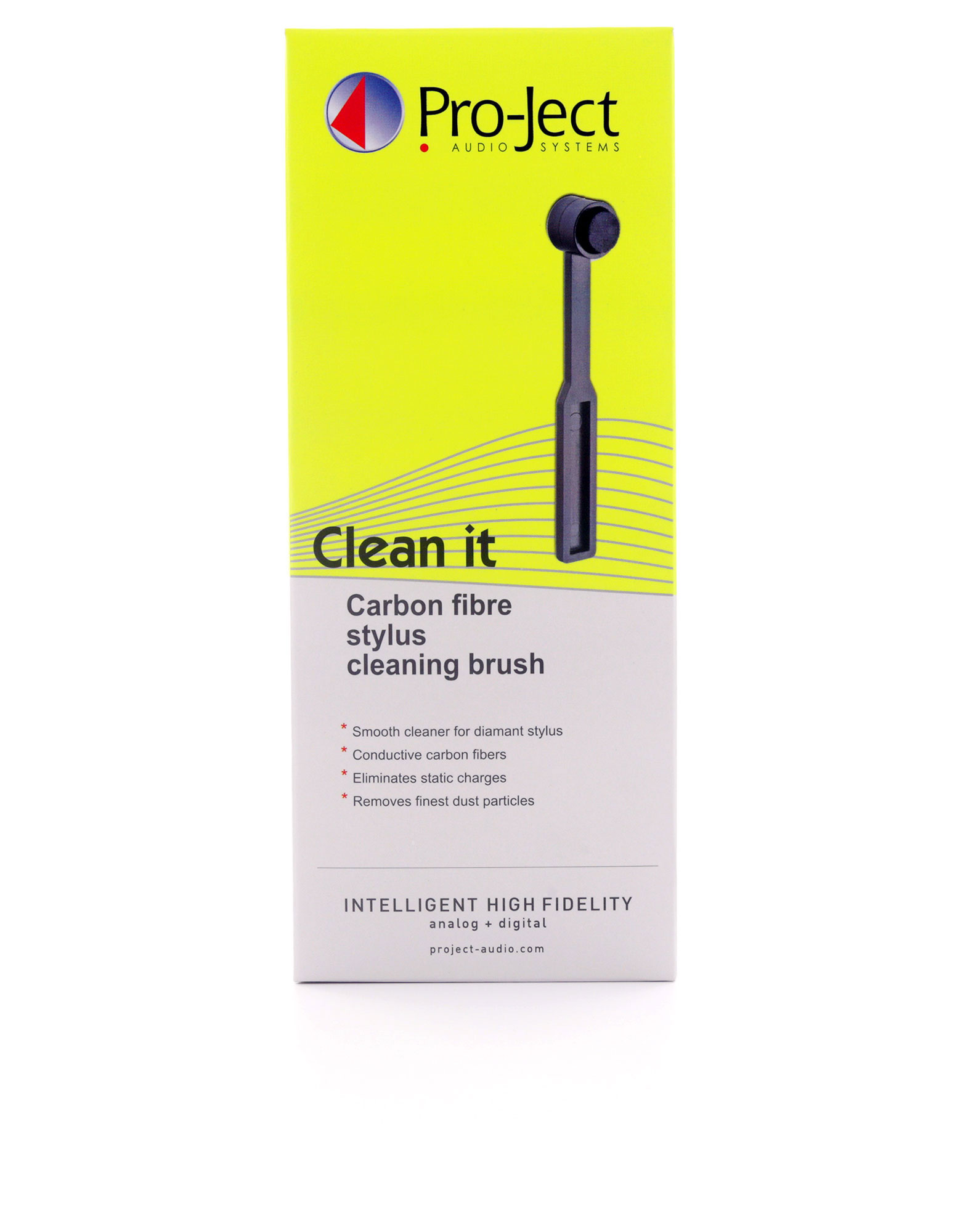 Щетка Pro-Ject Audio Systems Clean It для чистки игл щетка антистатическая pro ject clean it