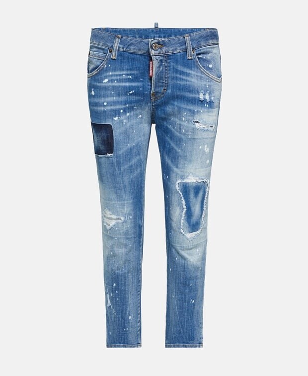 

Джинсы узкого кроя Dsquared2, индиго