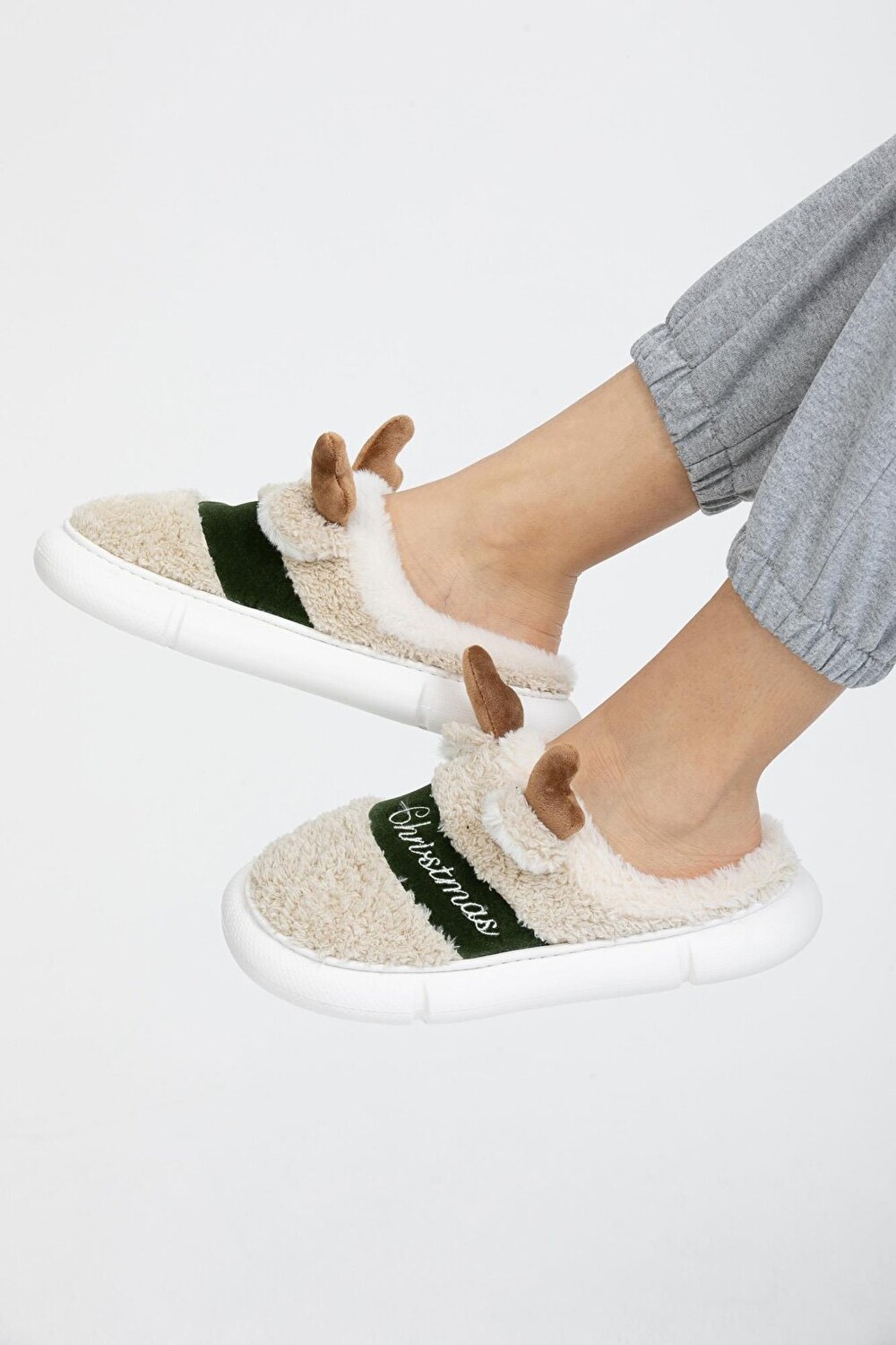 

Женские домашние тапочки Soft Deer Letoon, крем