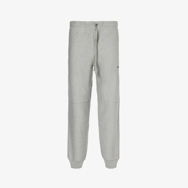 

Джоггеры из хлопкового джерси с вышивкой бренда American Script Carhartt Wip, серый