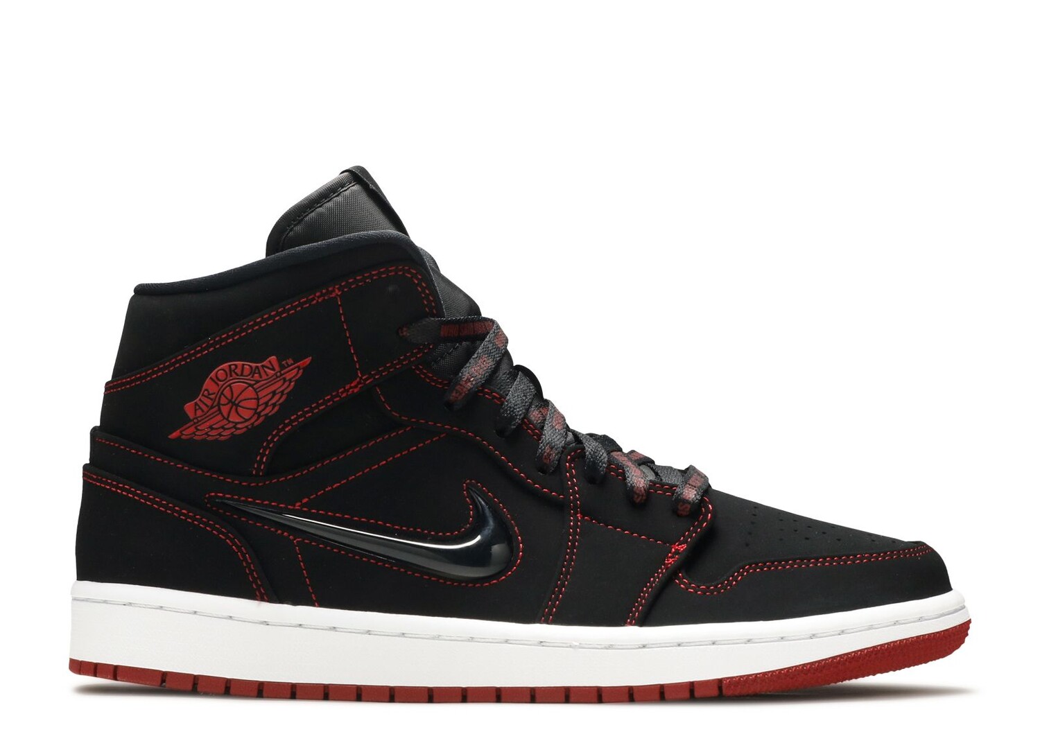 

Кроссовки Air Jordan Air Jordan 1 Mid 'Come Fly With Me', черный