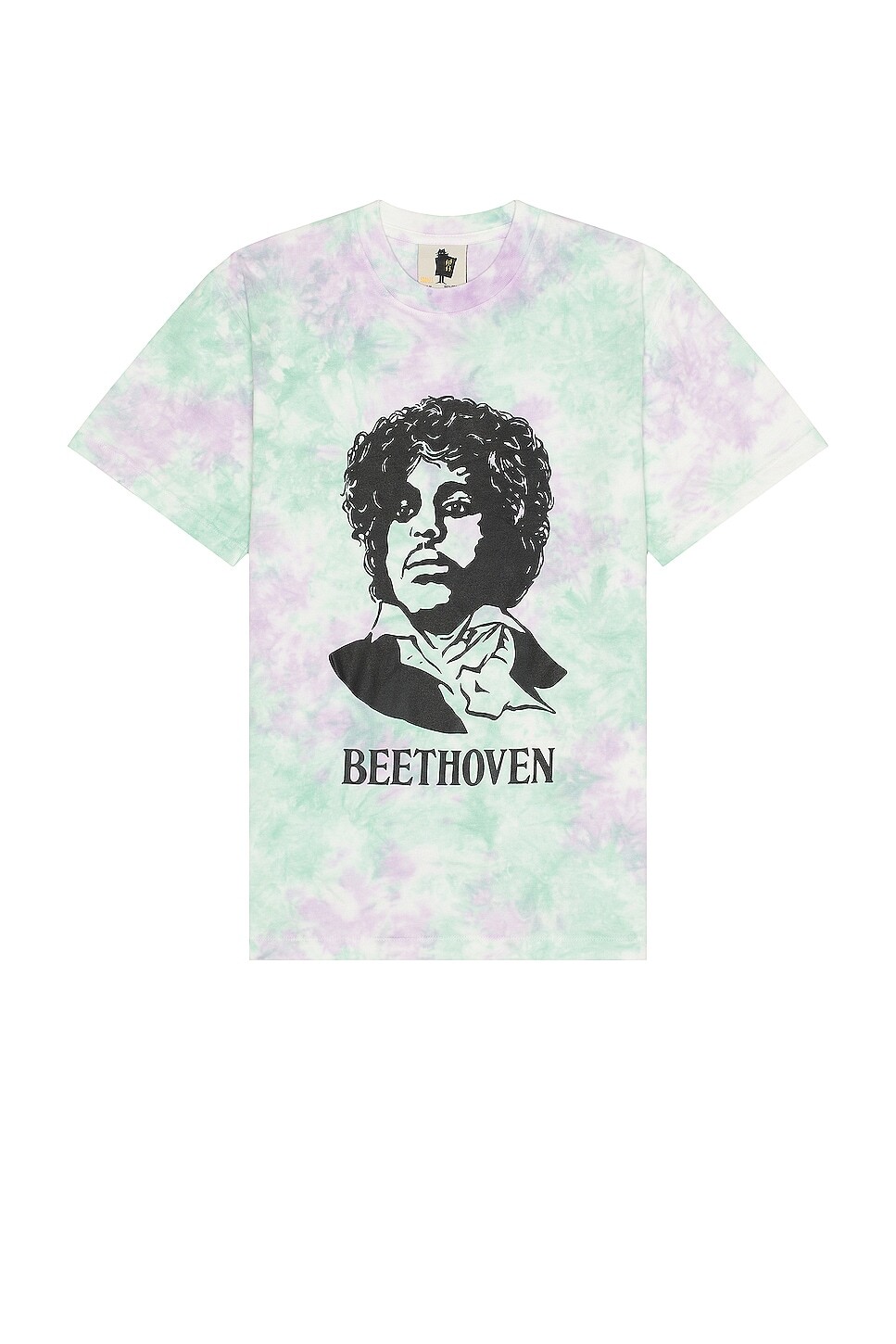 

Футболка Real Bad Man Beethoven, цвет Green Tie Dye