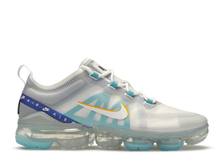 

Кроссовки Nike AIR VAPORMAX 2019 SE 'WOLF GREY BLUE', белый, Белый;серый