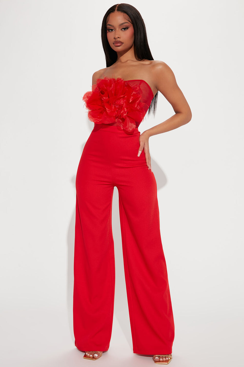 

Комбинезон Fashion Nova SK1058, красный