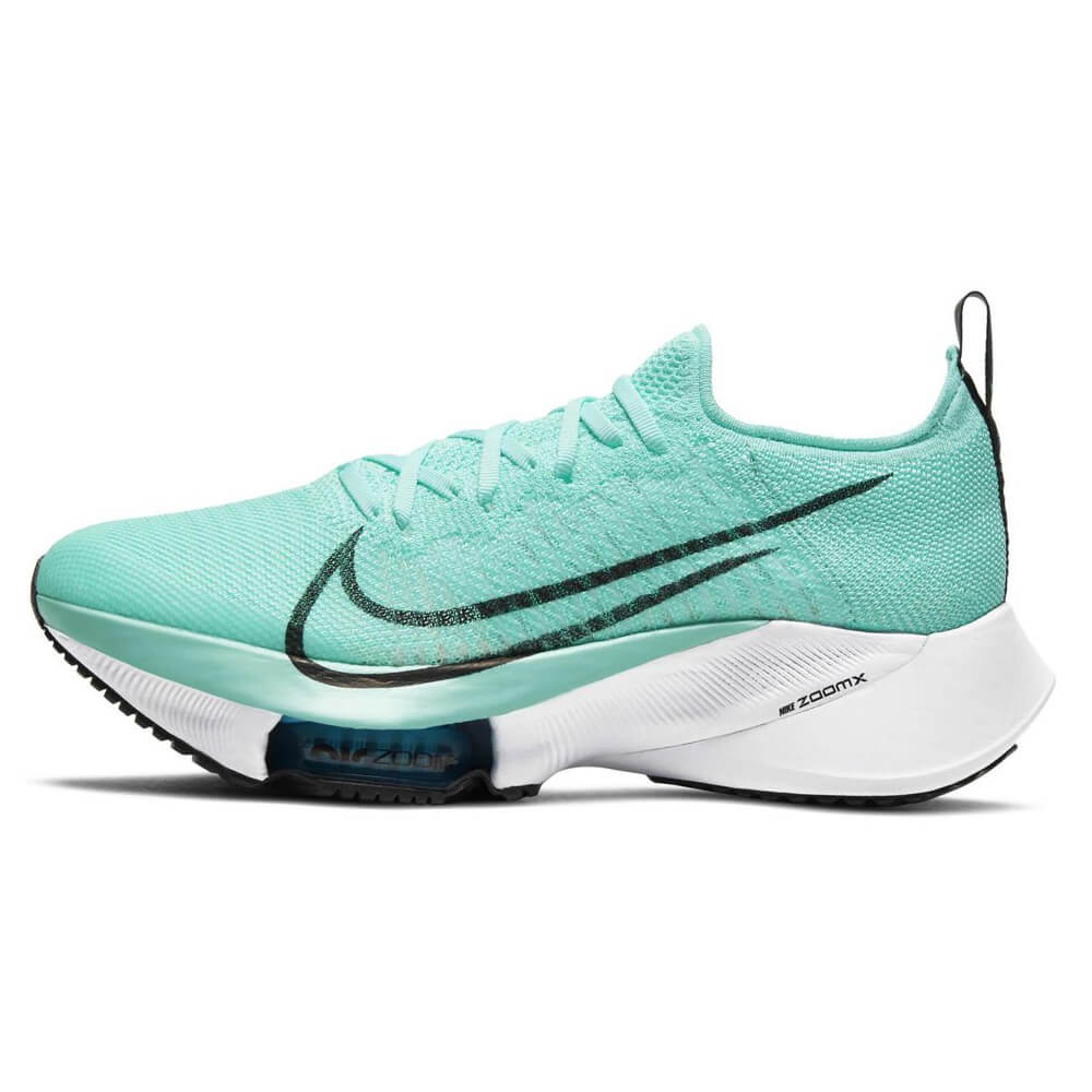Кроссовки Nike Wmns Air Zoom Tempo NEXT% Flyknit 'Hyper Turquoise', зеленый кроссовки nike off white x air zoom tempo next% white красный