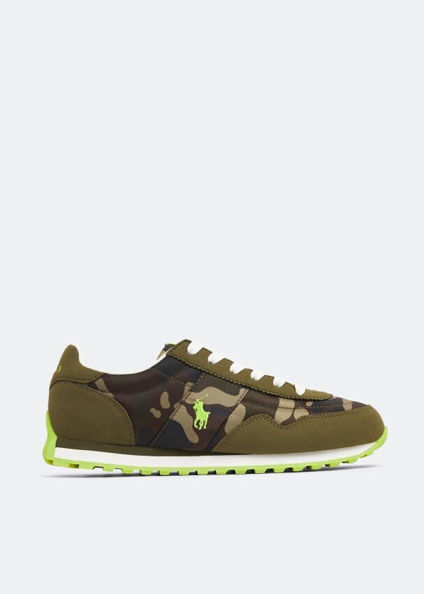 

Кроссовки POLO RALPH LAUREN Train 89 sneakers, зеленый