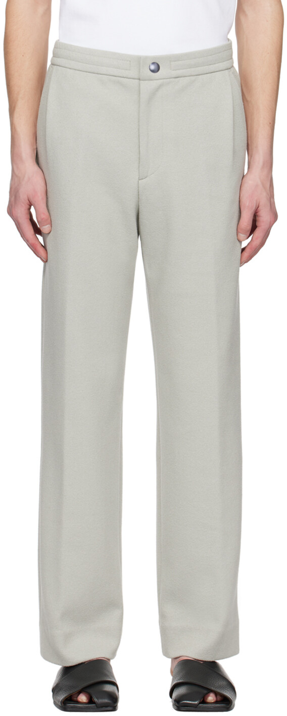 

Серые брюки с окантовкой Solid Homme
