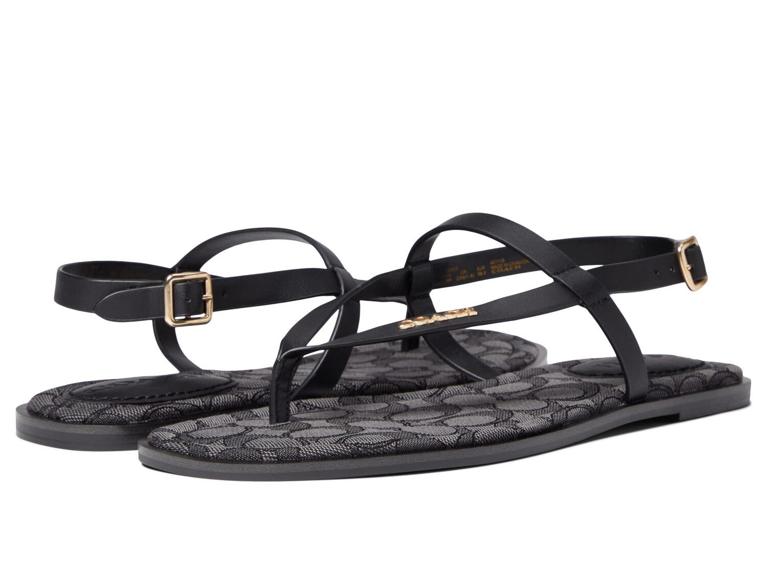 

Сандалии COACH, Josie Leather Sandal