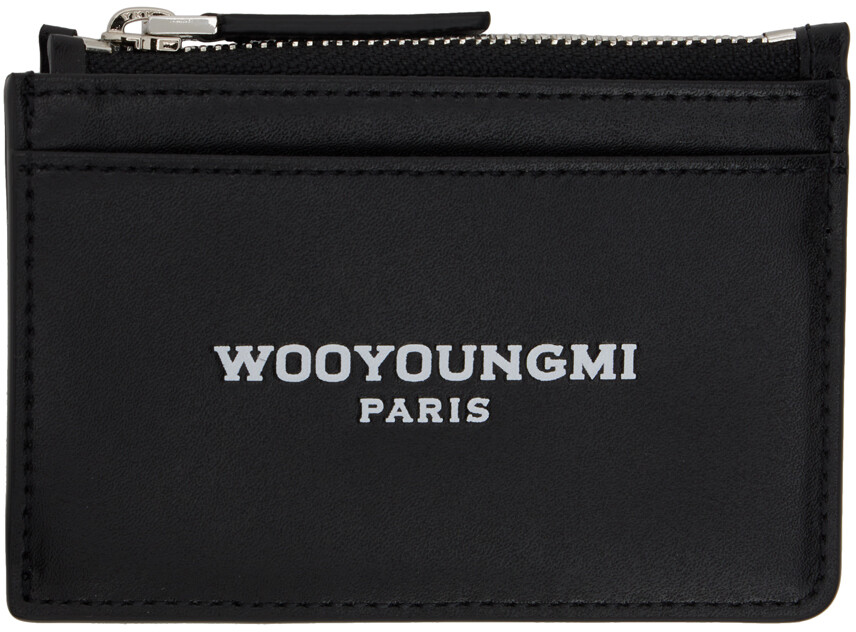 

Черный квадратный кошелек Wooyoungmi