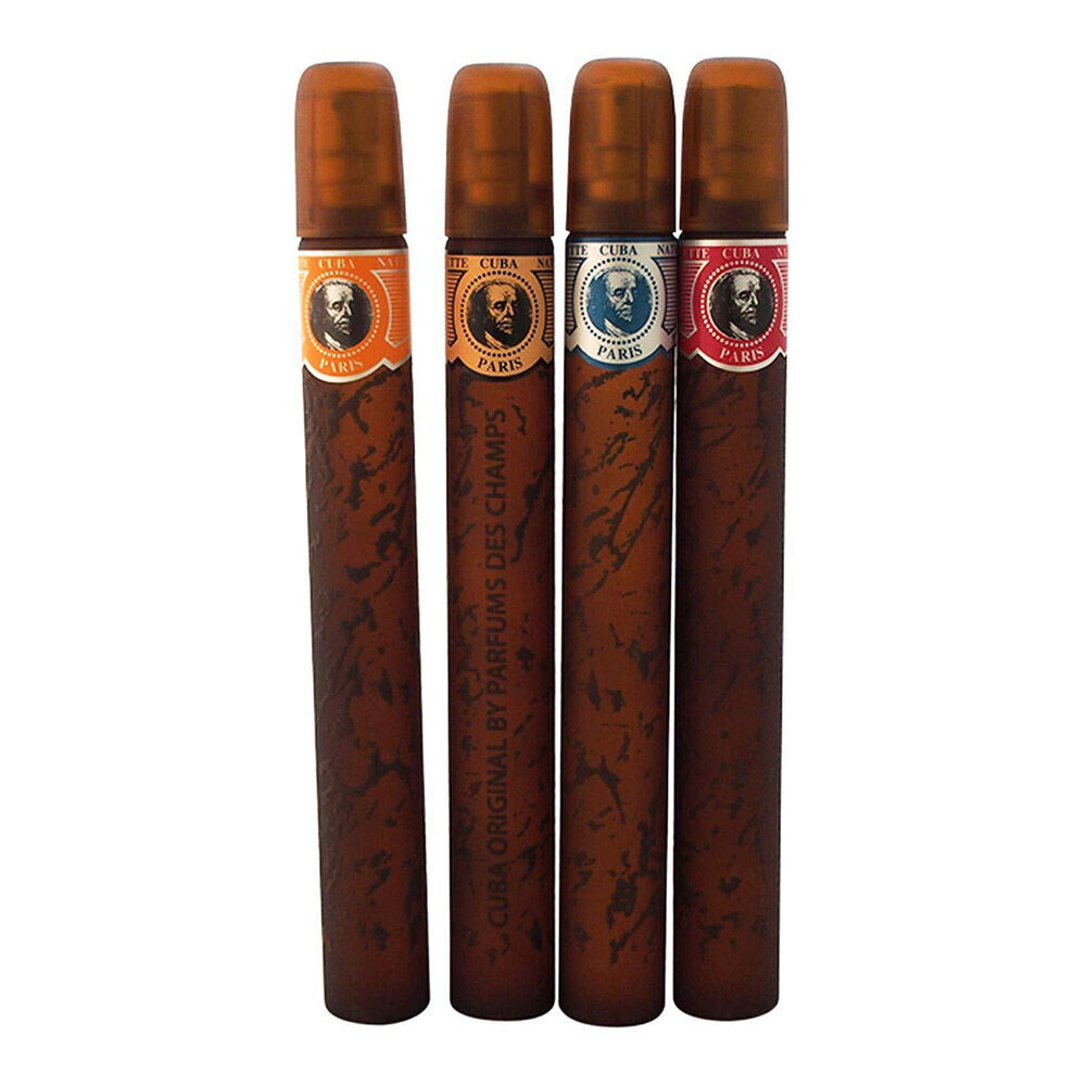 

Cuba Classic мужской набор: Туалетная вода Gold, 35 мл + Туалетная вода Blue, 35 мл + Туалетная вода Red, 35 мл + Туалетная вода Orange, 35 мл