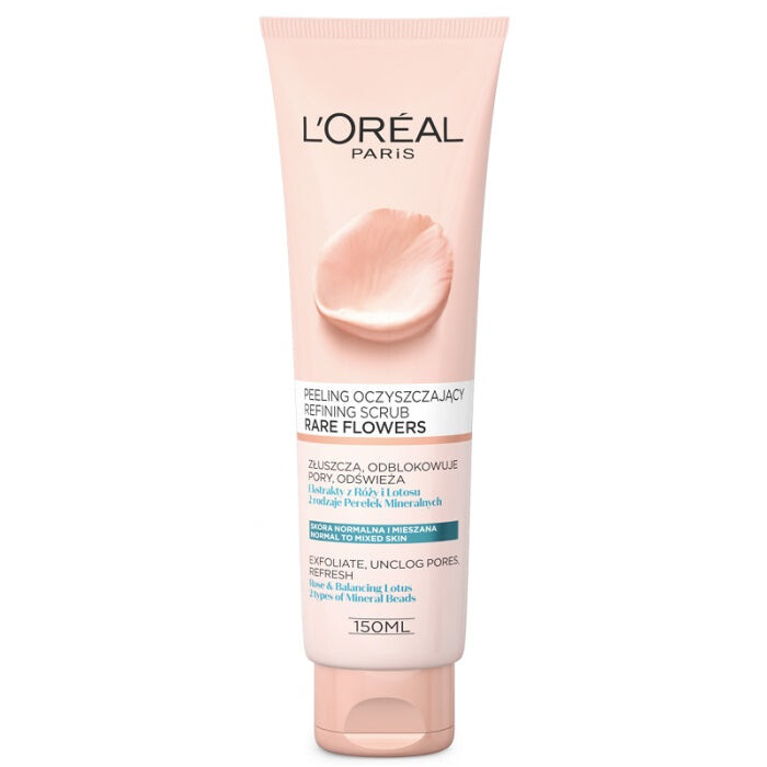 

L'Oreal Paris Skin Expert Rare Flowers очищающий скраб для нормальной и комбинированной кожи 150мл
