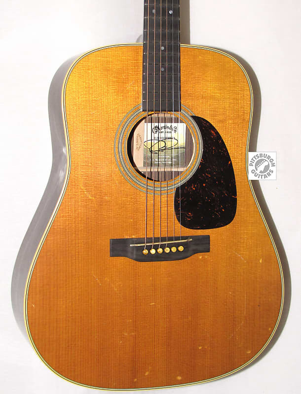 

Гитара Martin Rich Robinson Custom Signature Edition D-28, натуральный винтажный глянец